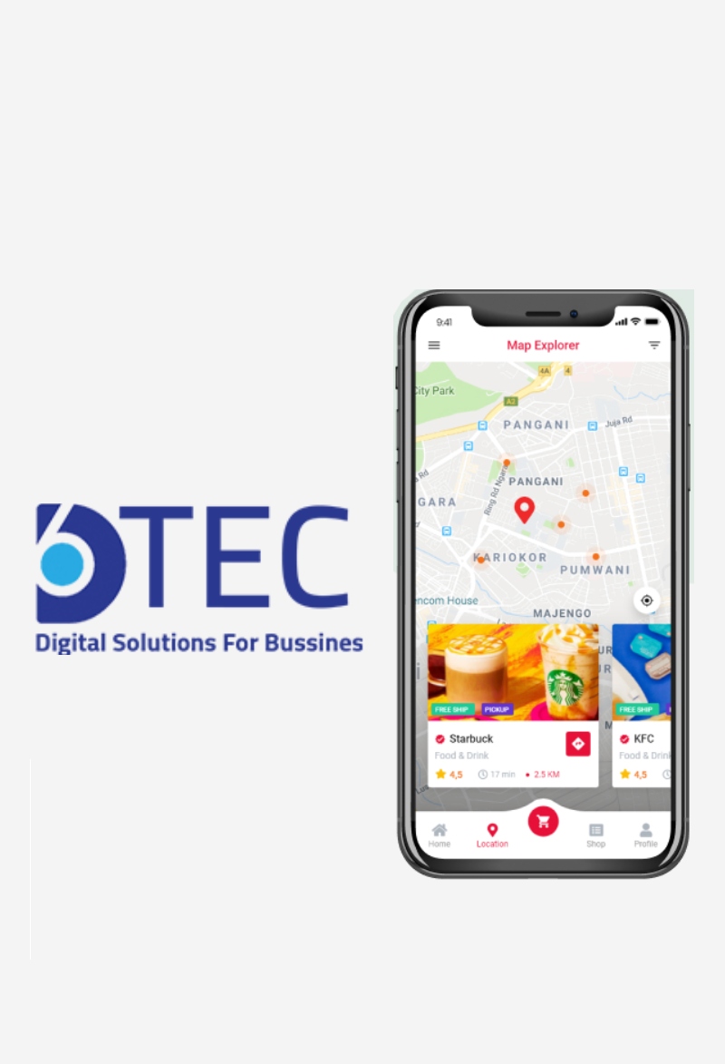 تطبيق موبايل لتوفير خدمات البيع والتوصيل للمطاعم